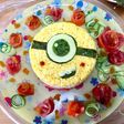 ミニオンちらし寿司ケーキ こどもの日