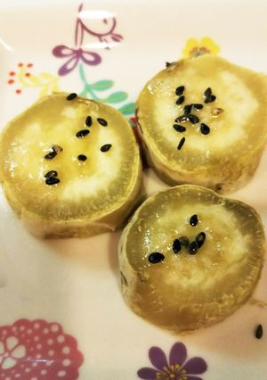 サツマイモのごま塩バター焼き-レシピのメイン写真