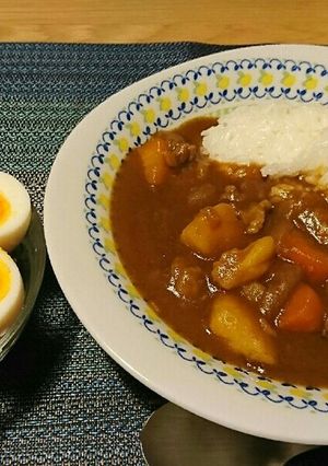 カレーのルーをもっとおいしく♪-レシピのメイン写真