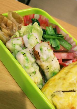 ちくわと枝豆のチーズトースト-レシピのメイン写真