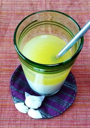 甘酒の緑茶割り-レシピのメイン写真