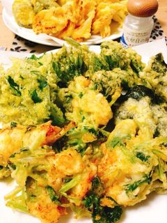 海老と三つ葉のかき揚げ-レシピのメイン写真