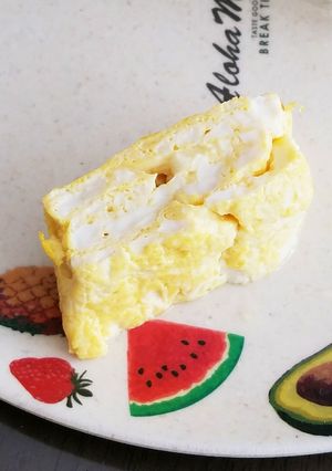 節約にも☆お豆腐入り卵焼き-レシピのメイン写真