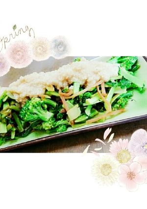 マクロビ☆もちあわチーズで春の味を♡-レシピのメイン写真