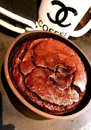 最強低糖質！混ぜて焼くだけガトーショコラ-レシピのメイン写真