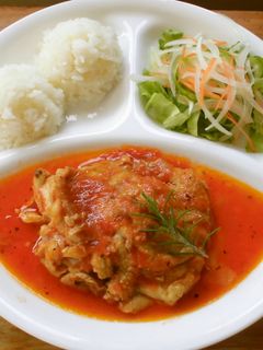 チキンのトマト煮込み♪-レシピのメイン写真