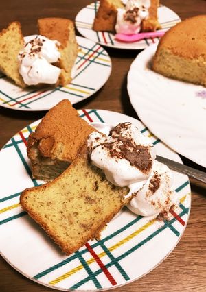 もう最高☆ふんわりバナナシフォンケーキ♡-レシピのメイン写真
