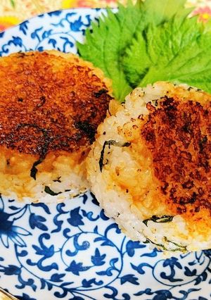 ☆簡単・美味☆香ばし味噌焼きおにぎり-レシピのメイン写真