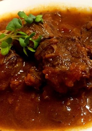 牛肉のトマト赤ワイン煮-レシピのメイン写真