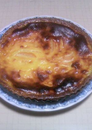 ホットケーキミックスで簡単プリンタルト-レシピのメイン写真