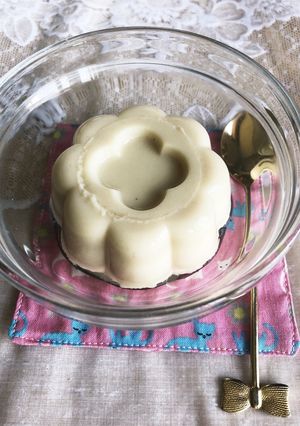 豆乳とリンゴジュースの寒天ムース-レシピのメイン写真