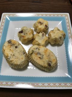 さつまいも米粉蒸しパン-レシピのメイン写真