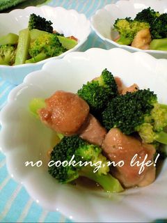 やわらか~鶏肉とブロッコリーの黒糖煮♡-レシピのメイン写真