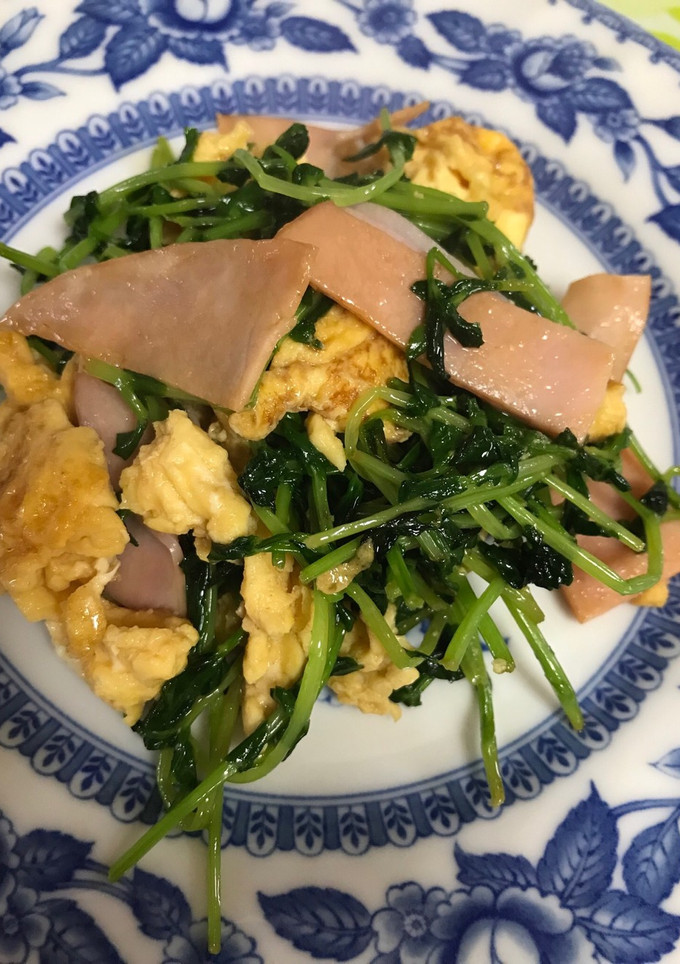 青臭さが消える！豆苗炒め♪-レシピのメイン写真