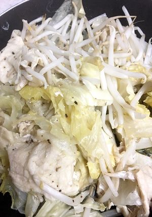 フライパンで簡単 野菜蒸し炒め-レシピのメイン写真