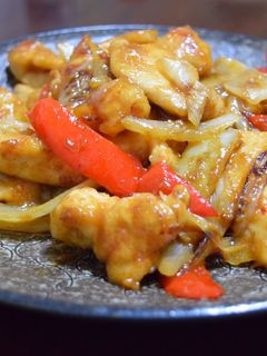 メインに!鶏胸肉のピリ辛味噌炒め♪-レシピのメイン写真