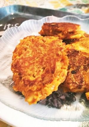 ☆砂糖不使用☆にんじんのパンケーキ-レシピのメイン写真