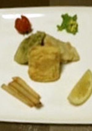 白身の魚の野菜フリッター-レシピのメイン写真