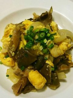 ザーサイと卵の炒め物-レシピのメイン写真