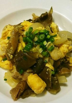 ザーサイと卵の炒め物-レシピのメイン写真