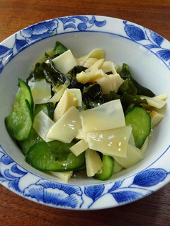 茹でたけのこの穂先の酢の物-レシピのメイン写真