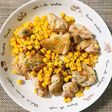 時間が無い時すぐできる!鶏肉コーン♪