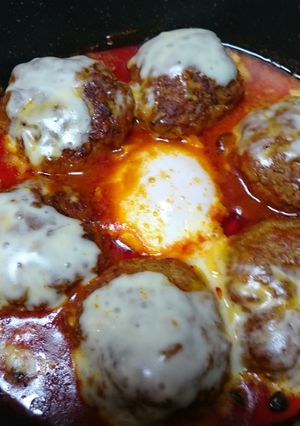 息子の誕生日♪煮込みハンバーグ★-レシピのメイン写真