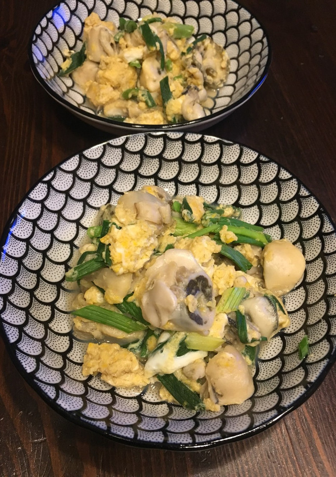 牡蠣の卵とじ☆香ばし味噌あじ-レシピのメイン写真