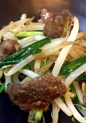 好麺風★レバニラ炒め！-レシピのメイン写真