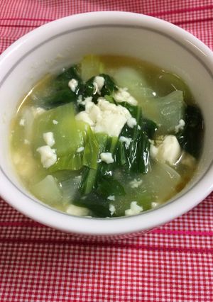 青梗菜のトロトロスープ-レシピのメイン写真