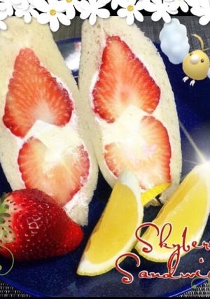 いちご王国とちぎ♡スカイベリーサンド♪-レシピのメイン写真