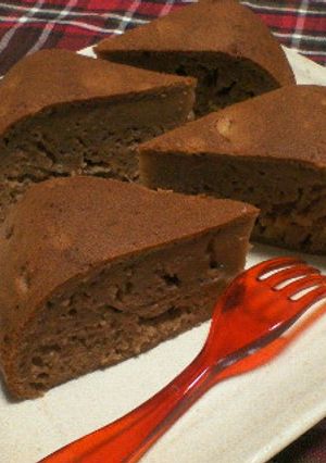 バレンタインに★炊飯器チョコチーズケーキ-レシピのメイン写真