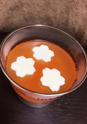 花見のデザートに！型抜きで作る二層ゼリー-レシピのメイン写真