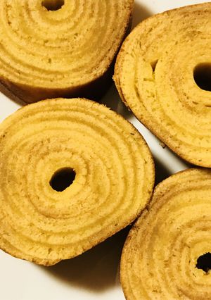 ホットケーキミックス☆バウムクーヘン-レシピのメイン写真