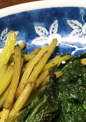超簡単♪美味しい！春の蕗の葉&茎炒め-レシピのメイン写真