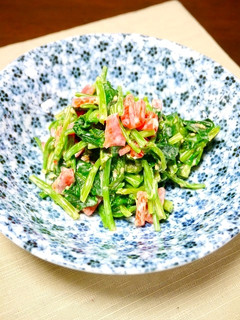 簡単!シャキシャキ☆ほうれん草サラダ-レシピのメイン写真