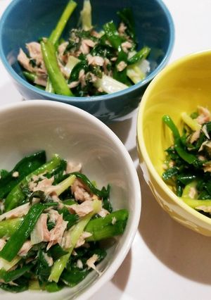 わけぎとツナの和え物-レシピのメイン写真