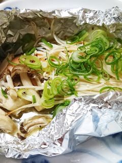 鮭のバターホイル焼き-レシピのメイン写真