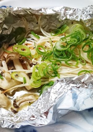 鮭のバターホイル焼き-レシピのメイン写真