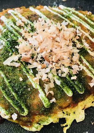 ふわふわ基本のお好み焼き・餅チーズてん-レシピのメイン写真