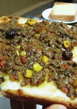 残ったドライカレーで。。。☆-レシピのメイン写真