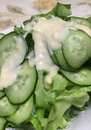 リンゴチャツネシーザーサラダ風-レシピのメイン写真