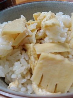 簡単、たけのこご飯-レシピのメイン写真