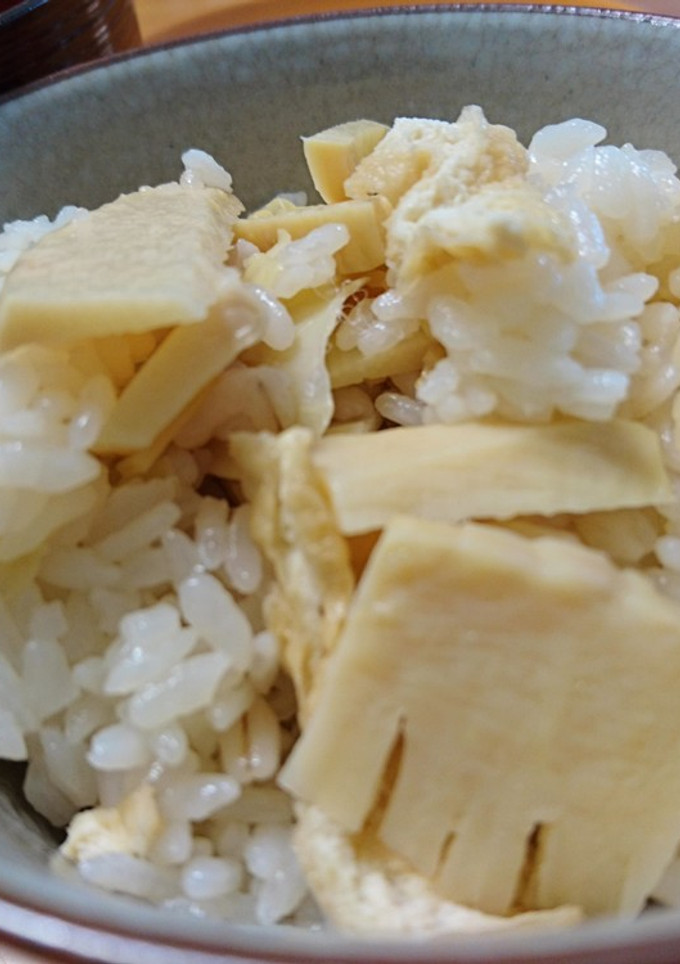 簡単、たけのこご飯-レシピのメイン写真