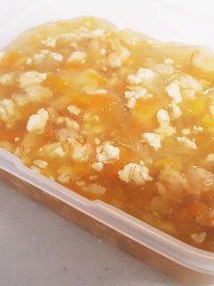 鶏ひき肉と海老の冷やしあんかけ-レシピのメイン写真