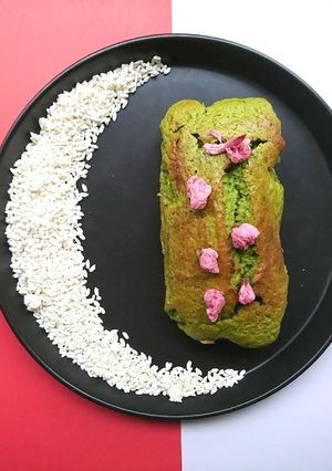 洗い物最小限★抹茶甘酒パウンドケーキ-レシピのメイン写真