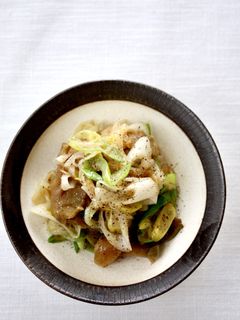 簡単おつまみ【ザーサイのネギ和え】-レシピのメイン写真