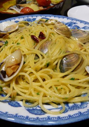春香るはまぐりのペペロンチーノ-レシピのメイン写真