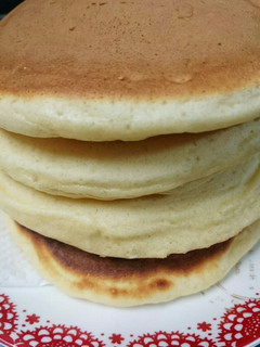 ふんわり☆厚めのホットケーキ-レシピのメイン写真