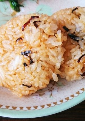 *醤油焼きおにぎり*-レシピのメイン写真